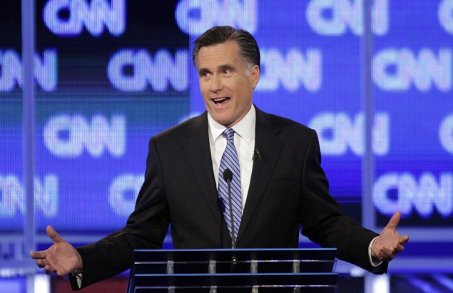 Mitt Romney at the South Carolina debate