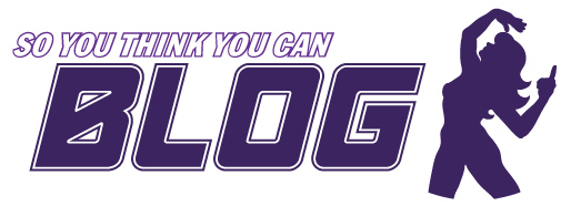 So You Think You Can Blog logo. Features the mudflap girl dancing. Image by Patrick Sheehan
