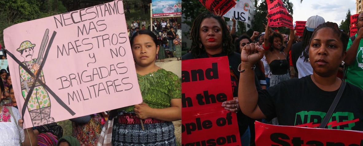 Ferguson & Guatemalan women copy