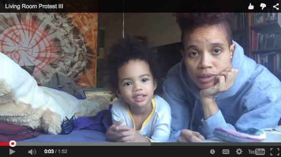 screenshot of video of staceyann chin and daughter