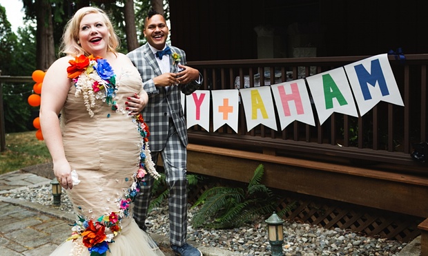 Lindy West and her husband