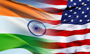 indian and american flag