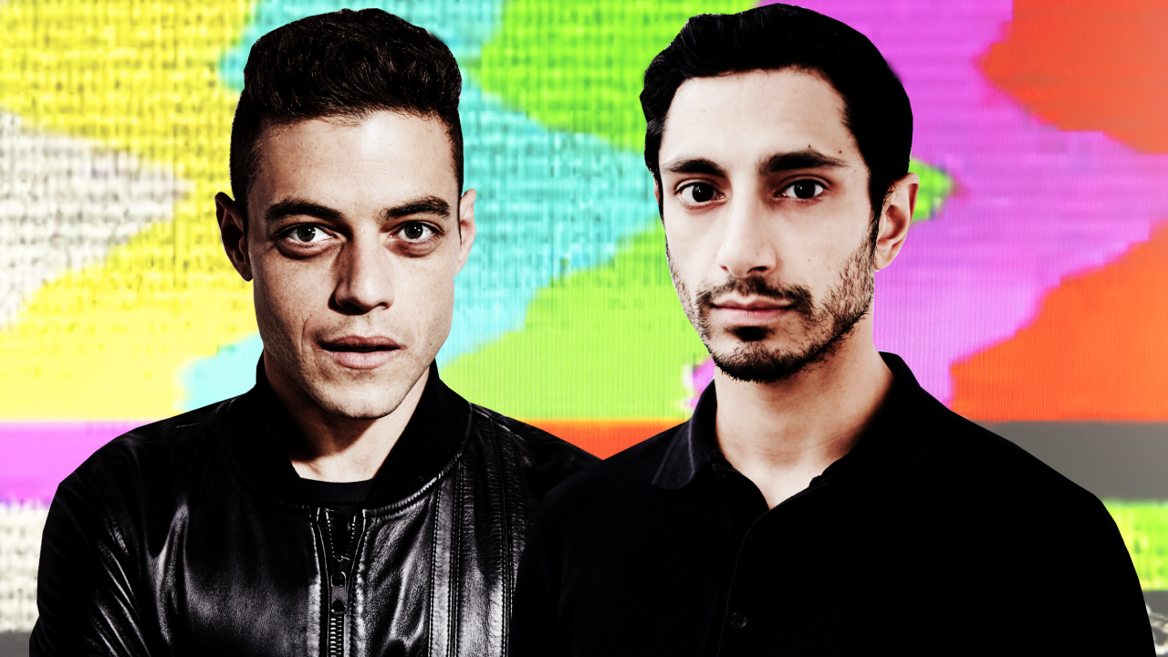 A picture of Riz Ahmed and Rami Malek, two recent South Asian and Middle Eastern male leads on television.